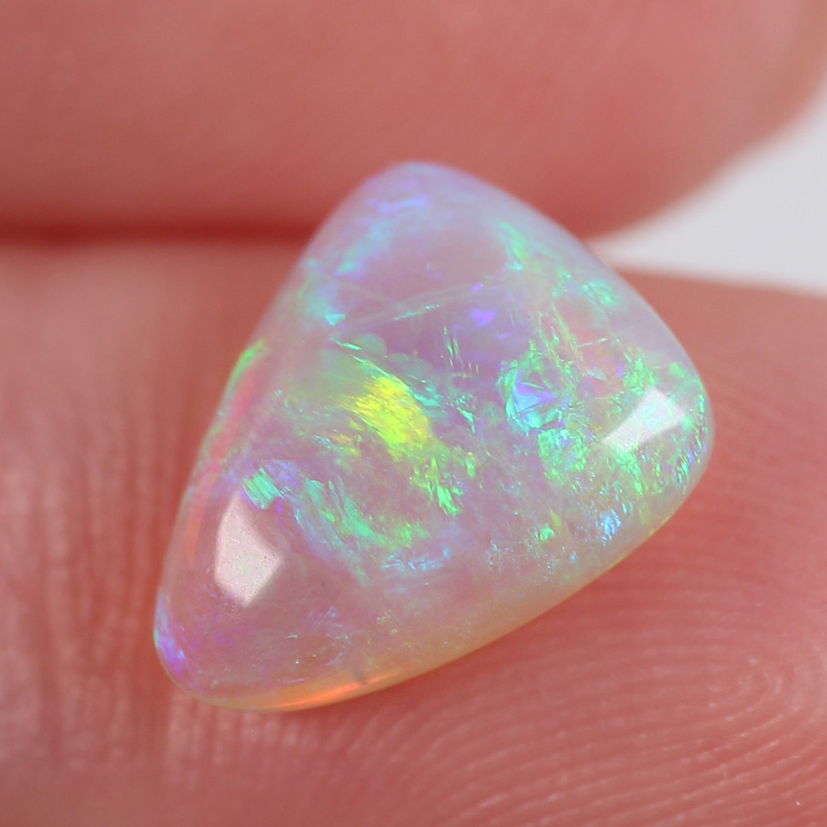 1.6ct Double Sided Crystal Opal - 8.5 x 10.5 x 3mm