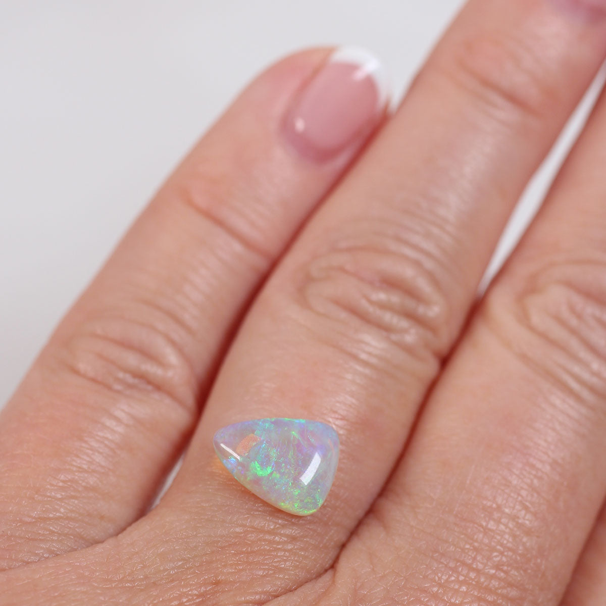 1.6ct Double Sided Crystal Opal - 8.5 x 10.5 x 3mm