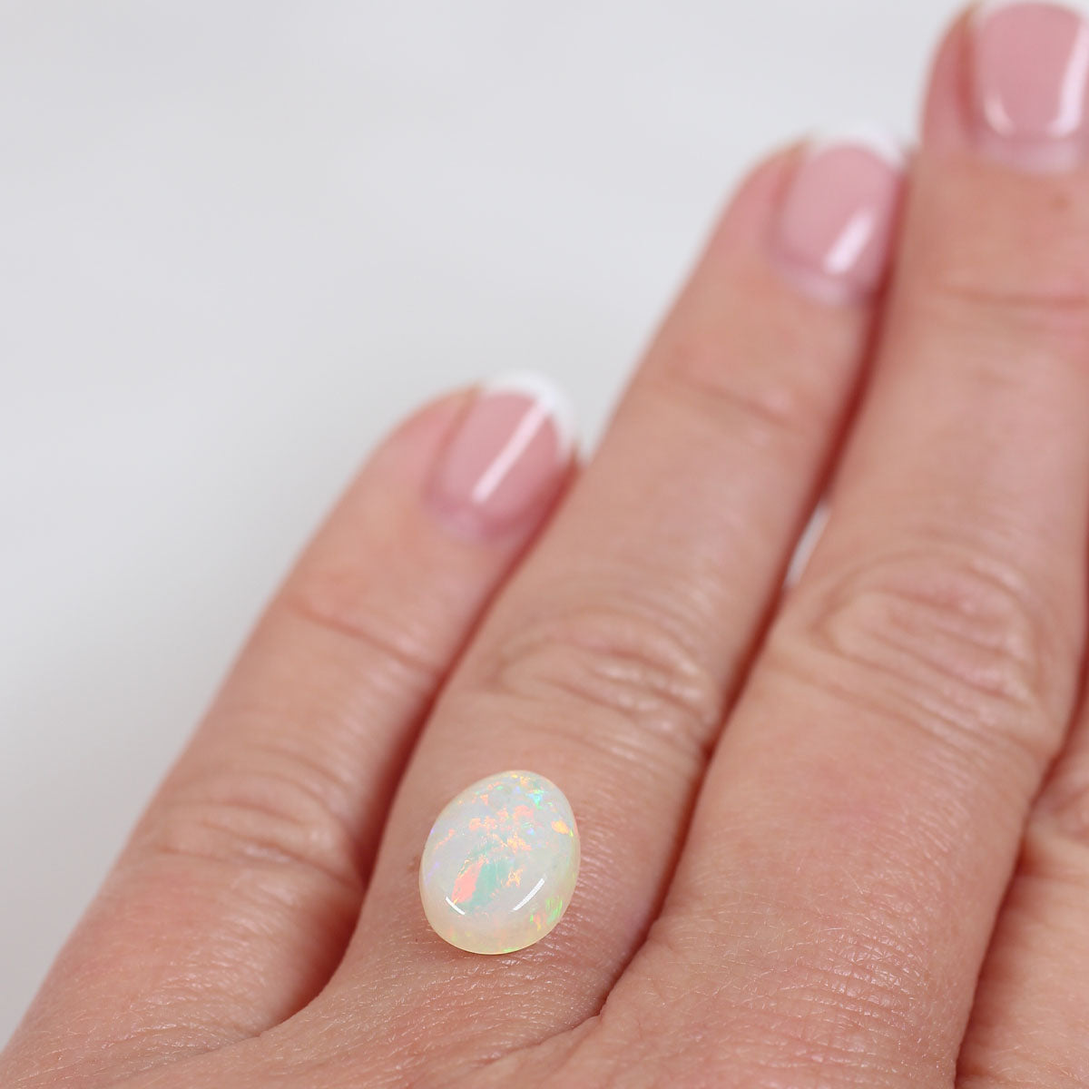 3 ct Light Opal - 8.7 x 11.7 x 5mm