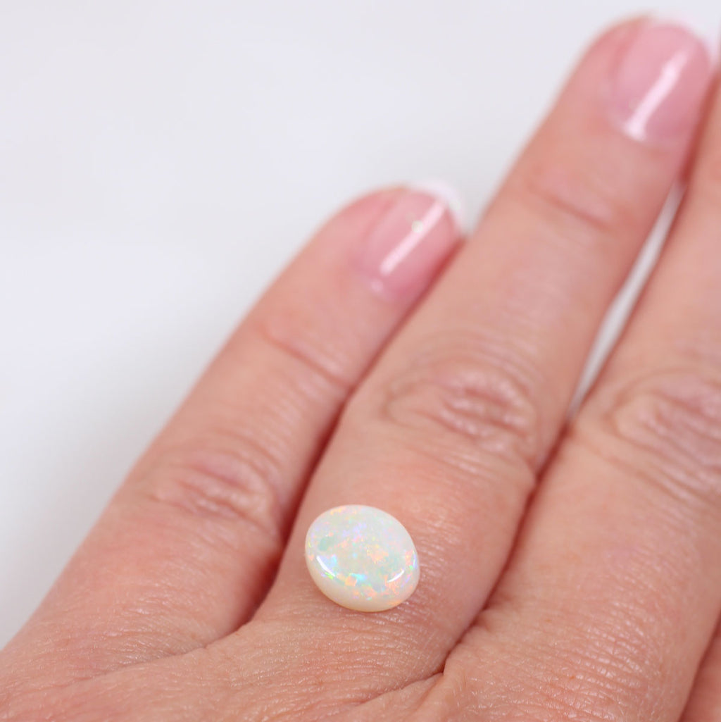 2.02ct Light Opal - 8 x 9.5 x 4mm