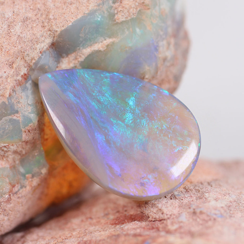 5.45ct Double Sided Crystal Opal - 12.7 x 19 x 3.5mm