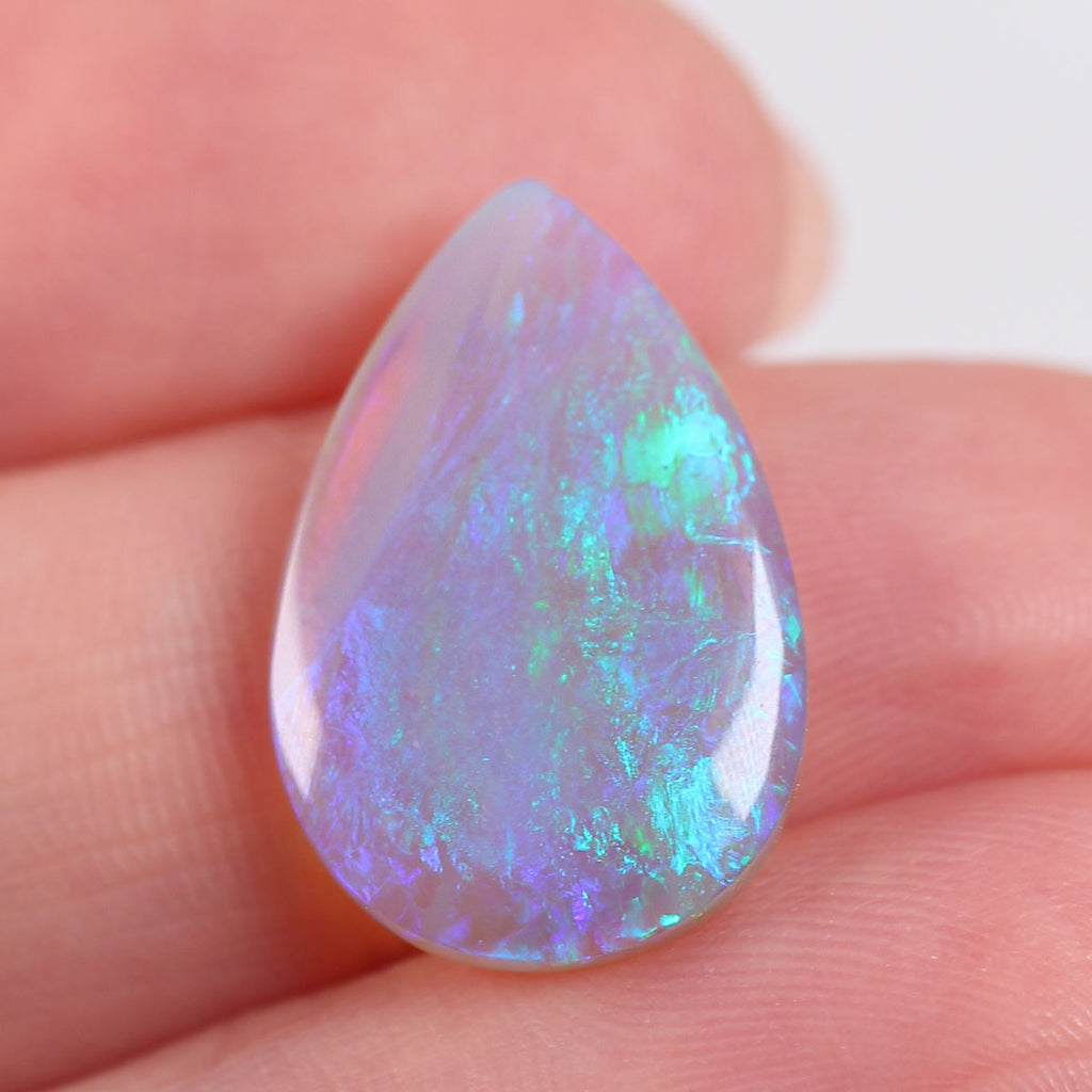 5.45ct Double Sided Crystal Opal - 12.7 x 19 x 3.5mm