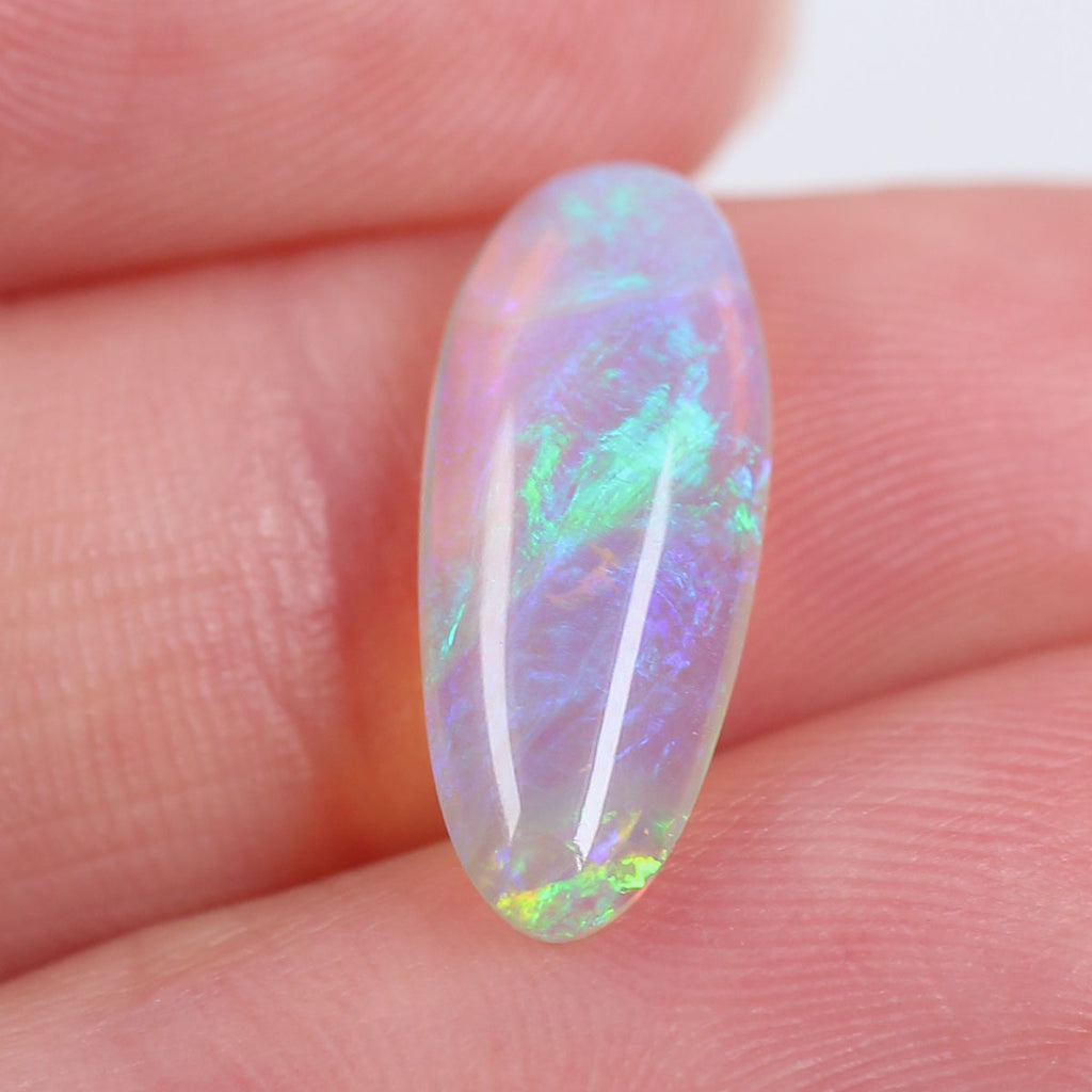 2.02ct Double Sided Crystal Opal - 6.7 x 16 x 3.3mm