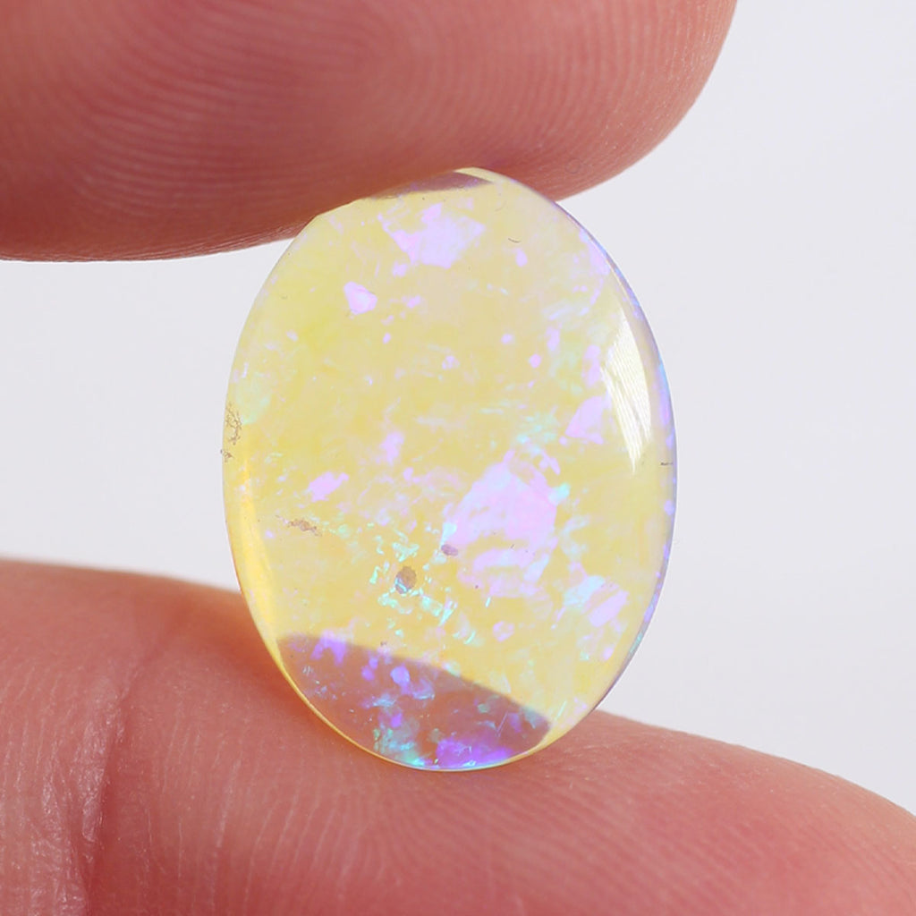 3ct Double Sided Crystal Opal - 11.5 x 15 x 2.5mm