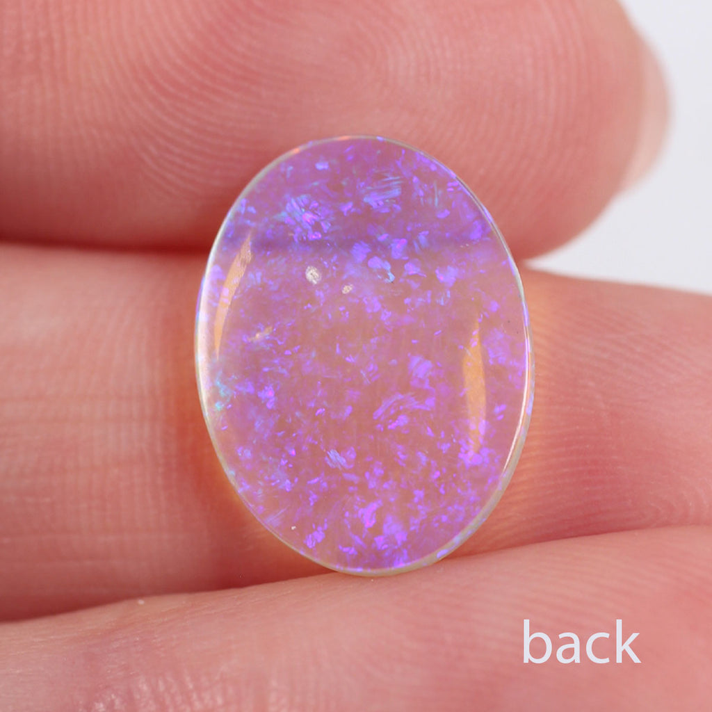 3ct Double Sided Crystal Opal - 11.5 x 15 x 2.5mm