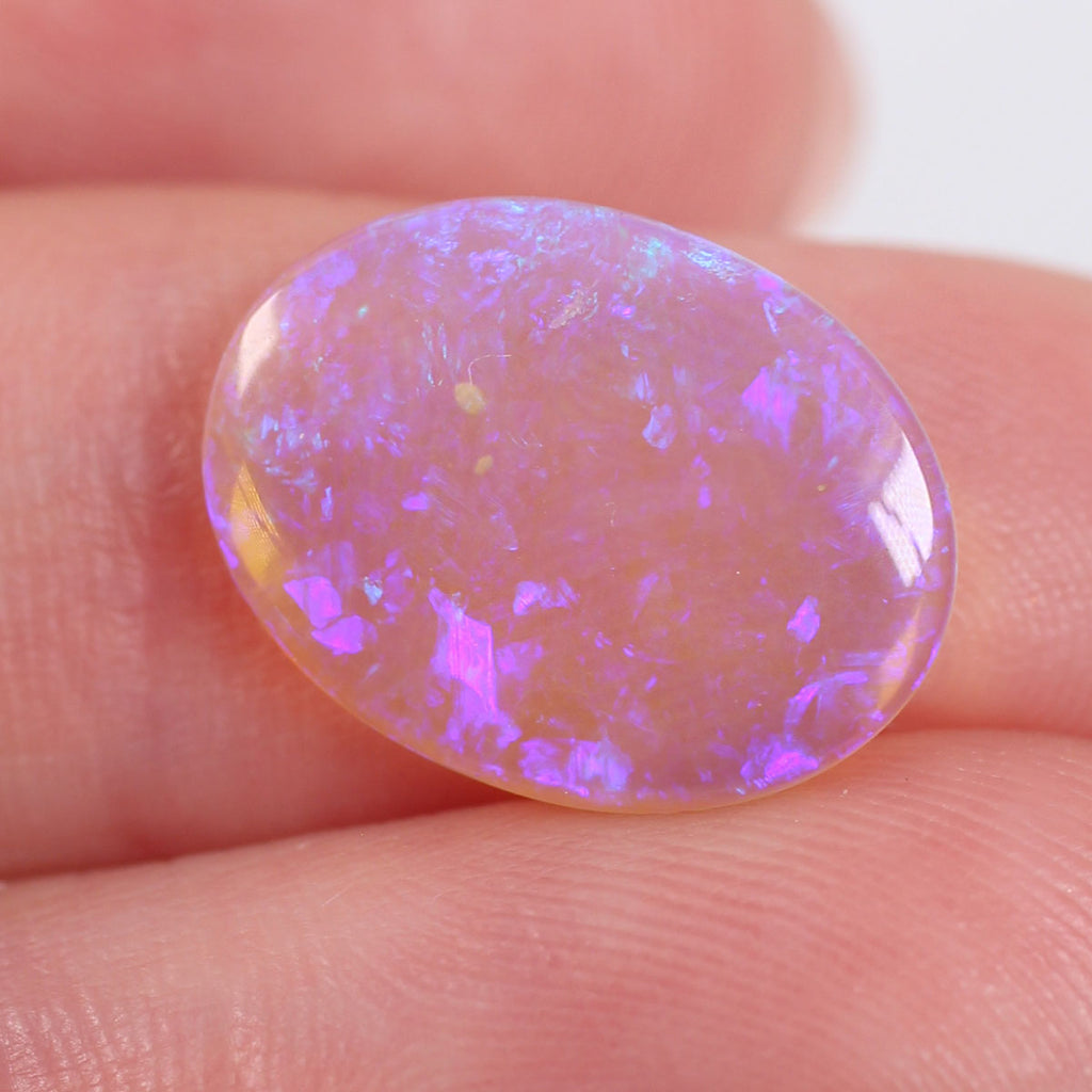 3ct Double Sided Crystal Opal - 11.5 x 15 x 2.5mm