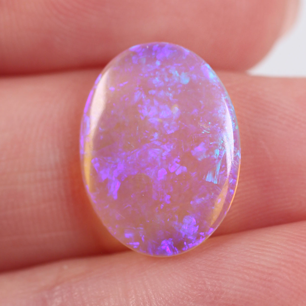 3ct Double Sided Crystal Opal - 11.5 x 15 x 2.5mm