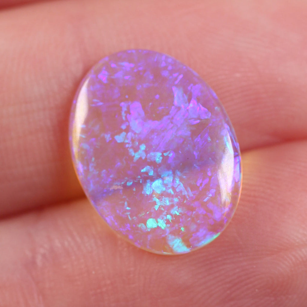 3ct Double Sided Crystal Opal - 11.5 x 15 x 2.5mm