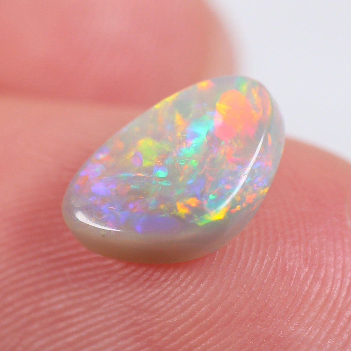 1.17ct Dark Opal - 6.5 x 10 x 3mm
