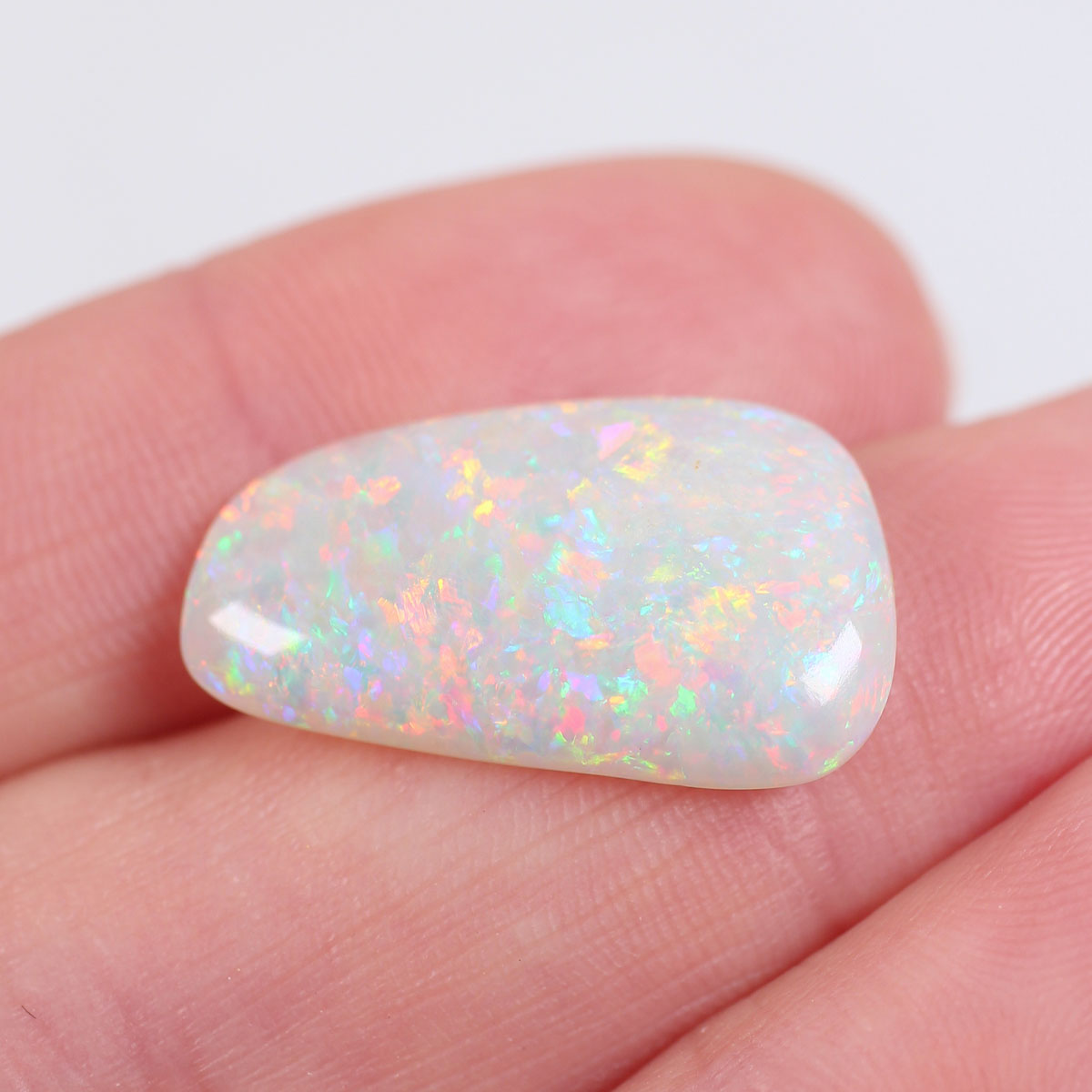6.23ct Light Opal - 12.5 x 21.5 x 3.8mm