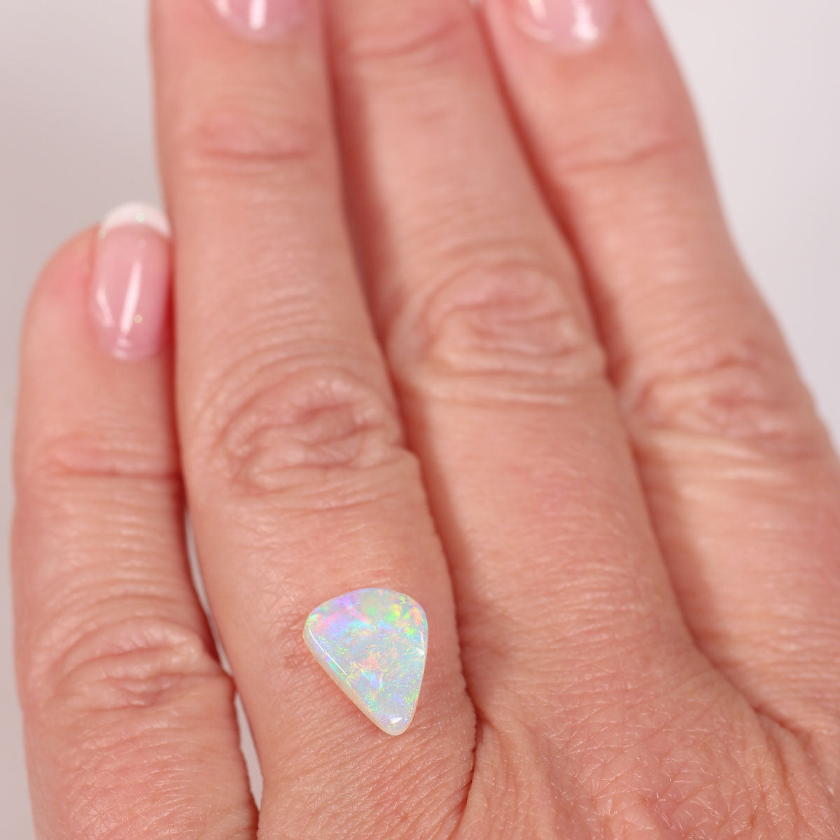 1.55ct Crystal Opal - 9 x 11 x 2.6mm