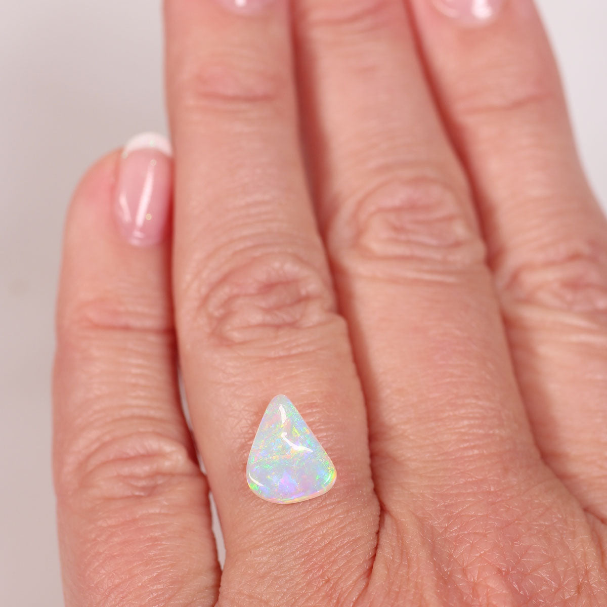 1.55ct Crystal Opal - 9 x 11 x 2.6mm