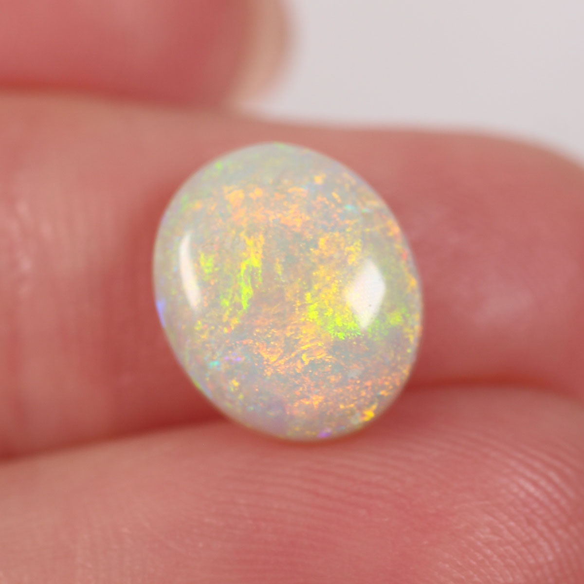 3.13ct Dark Opal - 9 x 11 x5mm