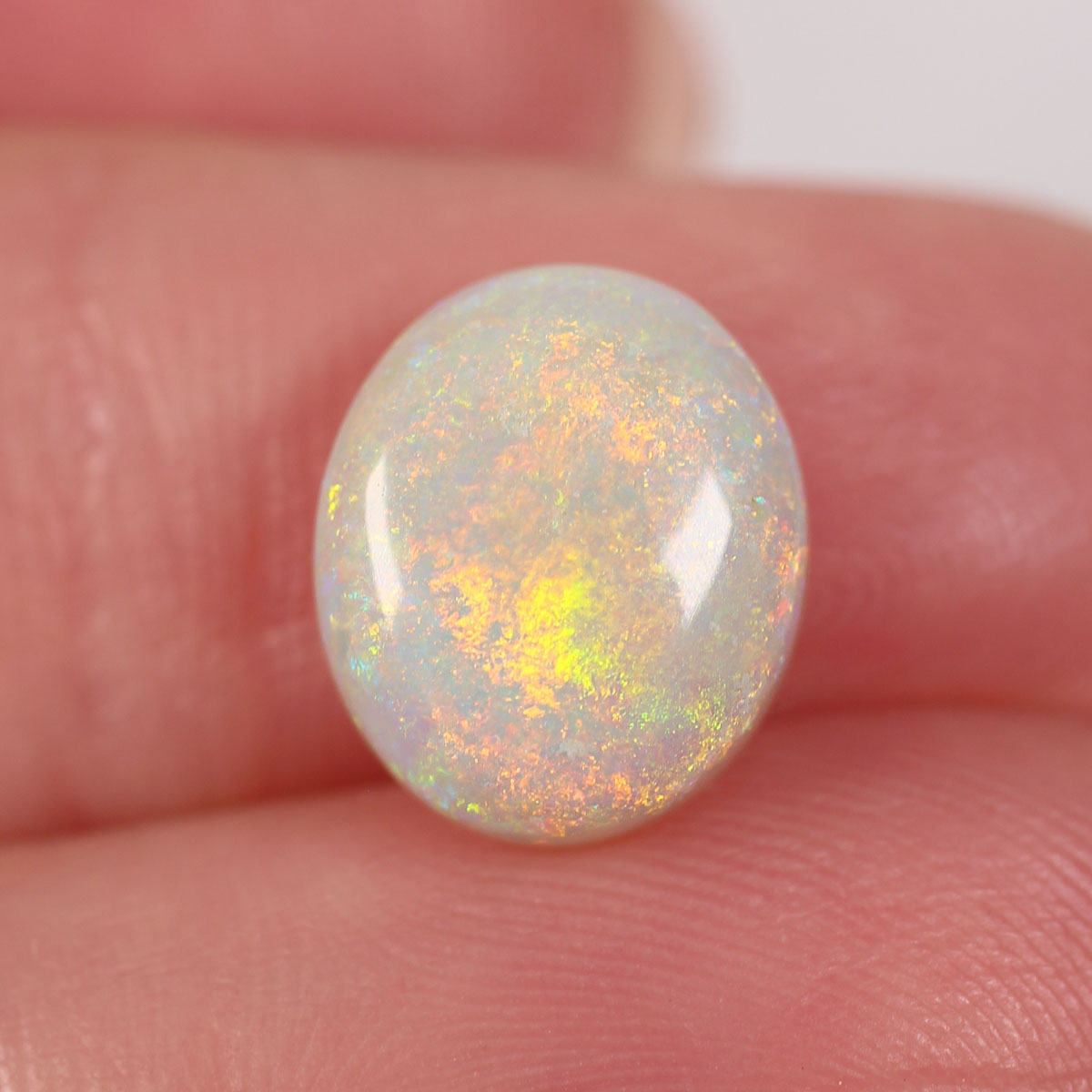 3.13ct Dark Opal - 9 x 11 x5mm