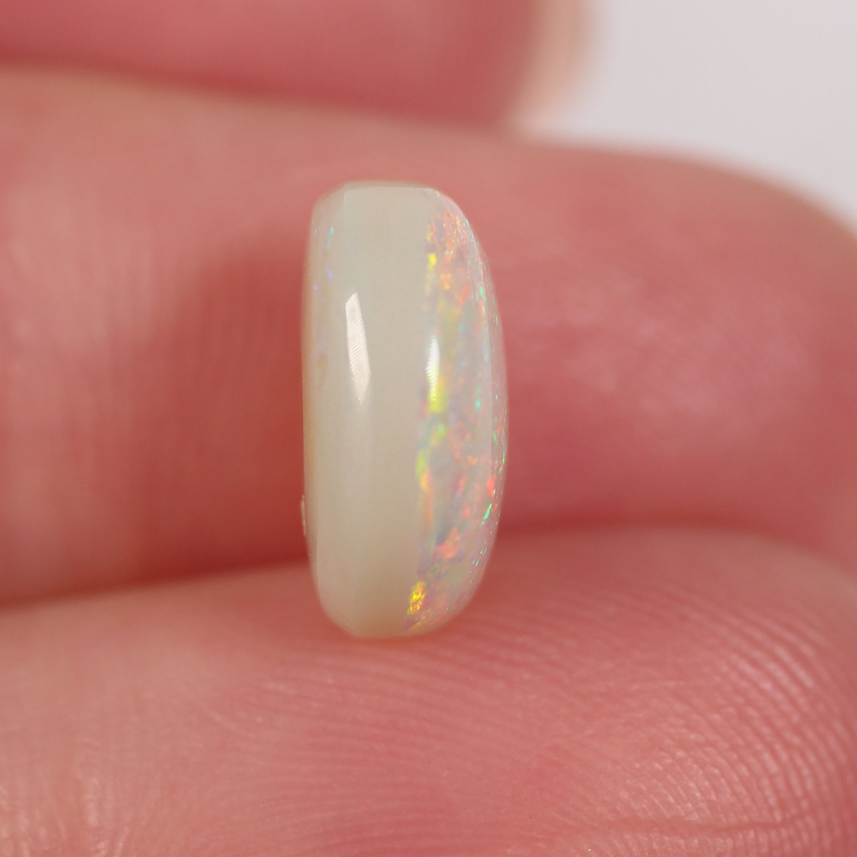 3.13ct Dark Opal - 9 x 11 x5mm