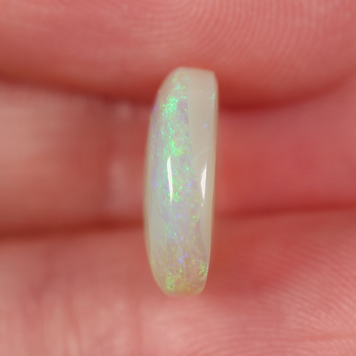 3.60ct Dark Crystal Opal - 11 x 12 x 4mm