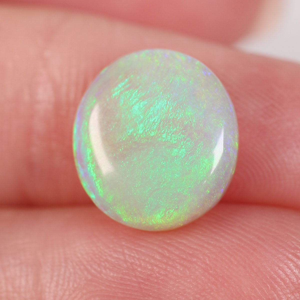 3.60ct Dark Crystal Opal - 11 x 12 x 4mm