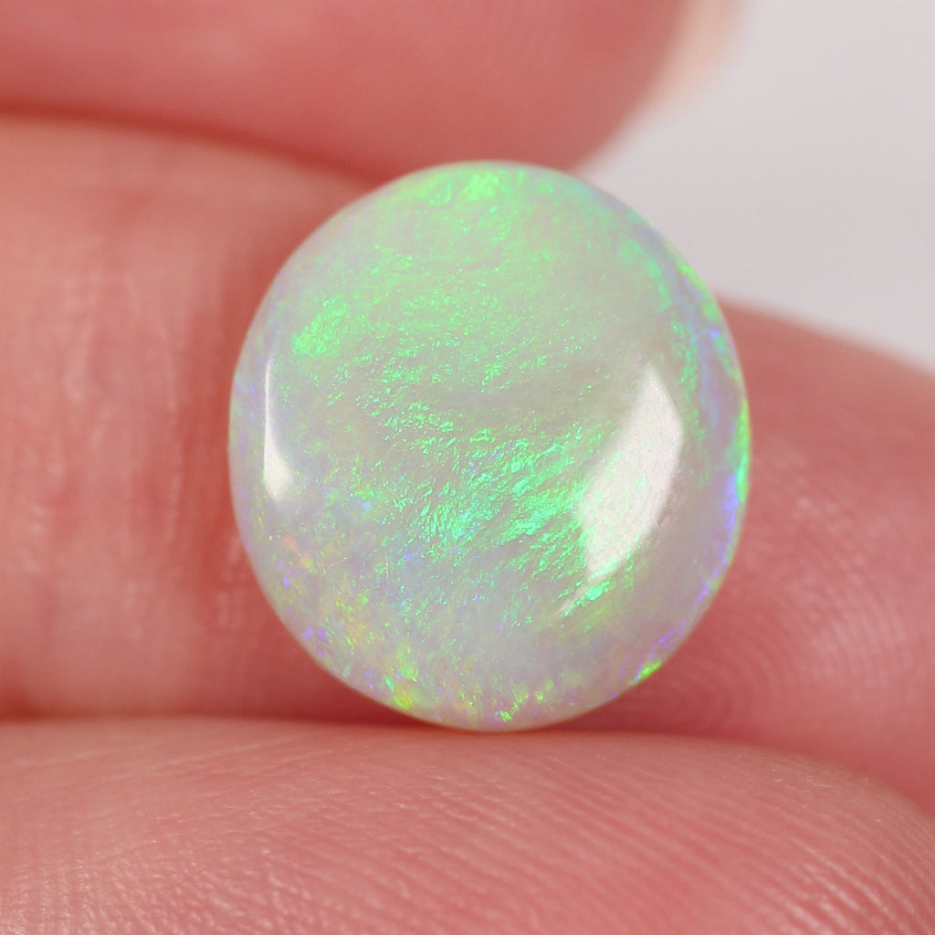 3.60ct Dark Crystal Opal - 11 x 12 x 4mm