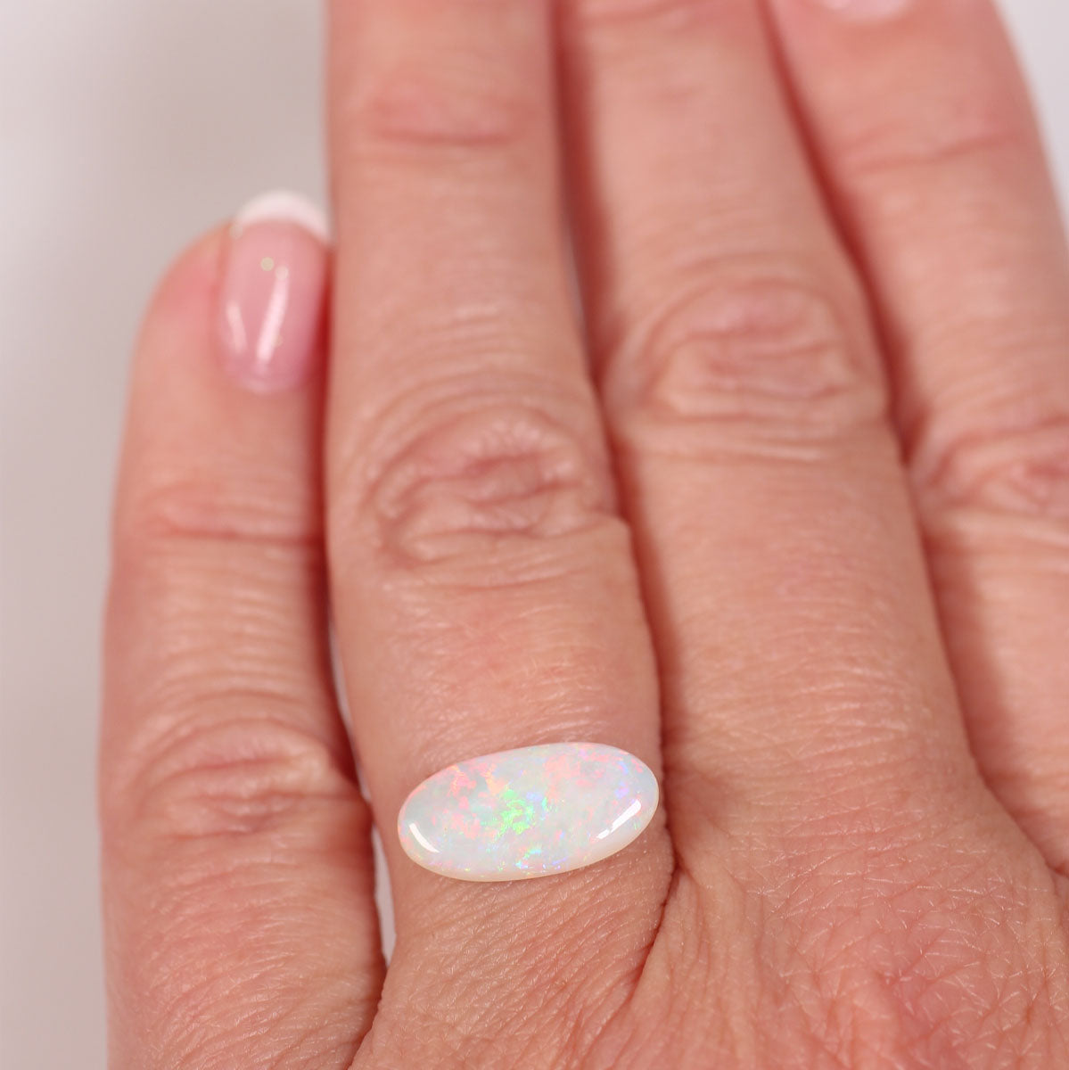 2.09ct Light Opal - 7.5 x 14.5 x 3mm