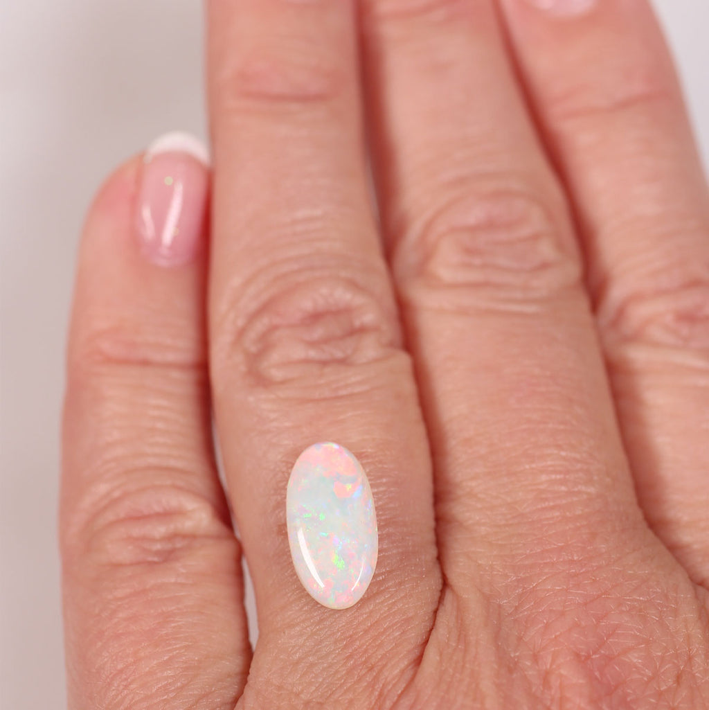 2.09ct Light Opal - 7.5 x 14.5 x 3mm