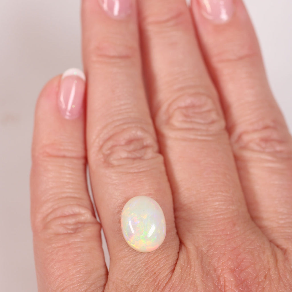 4.37ct Light Opal - 10 x 13 x 5.5mm