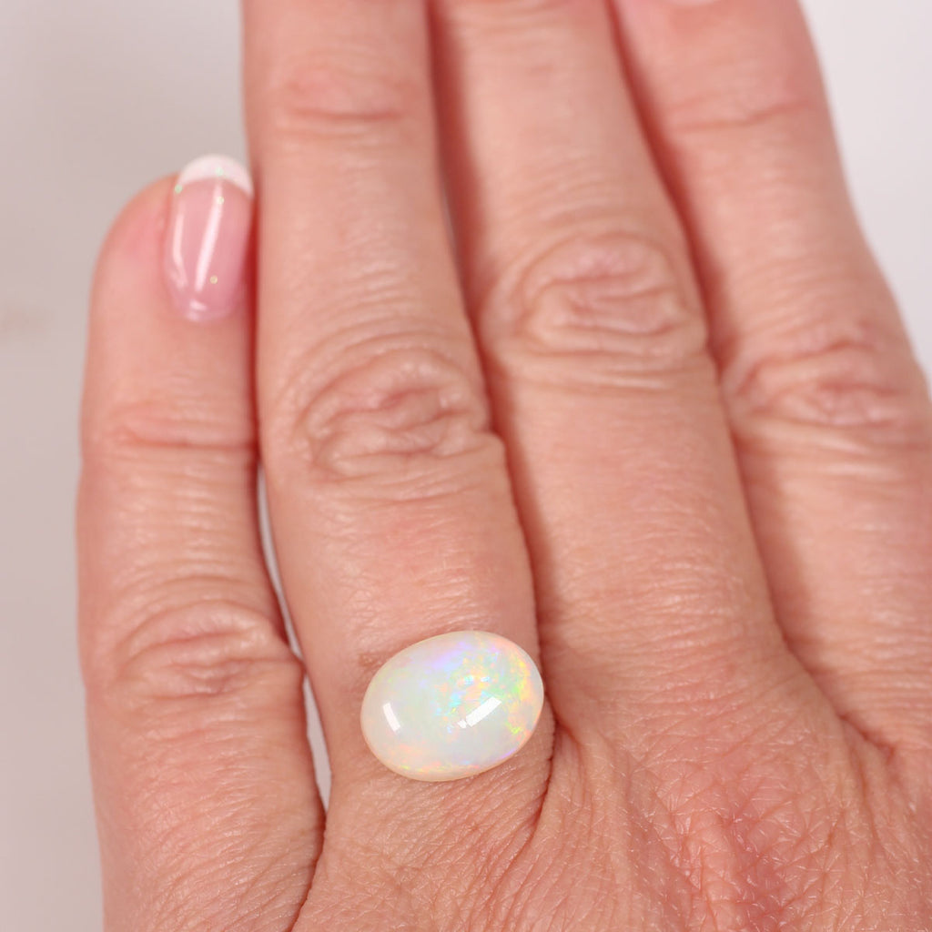 4.37ct Light Opal - 10 x 13 x 5.5mm