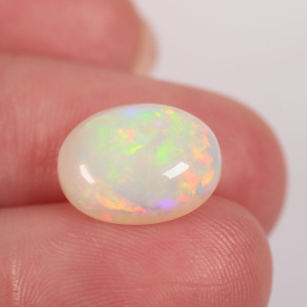 4.37ct Light Opal - 10 x 13 x 5.5mm