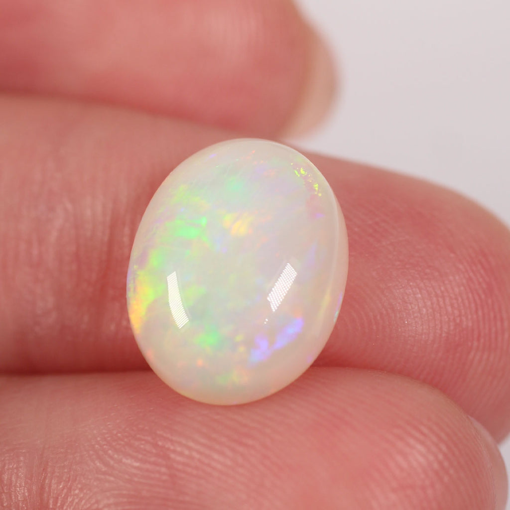 4.37ct Light Opal - 10 x 13 x 5.5mm
