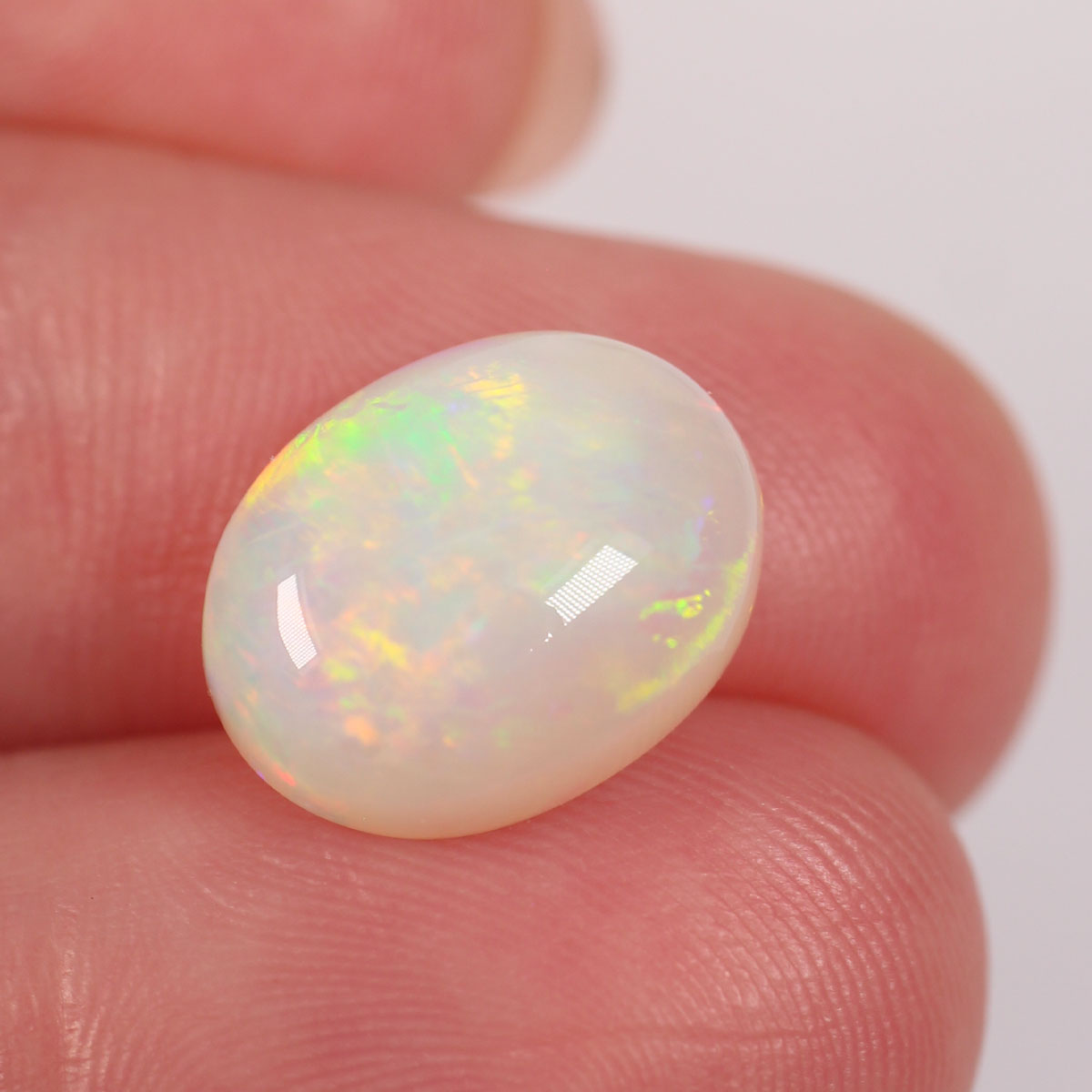 4.37ct Light Opal - 10 x 13 x 5.5mm