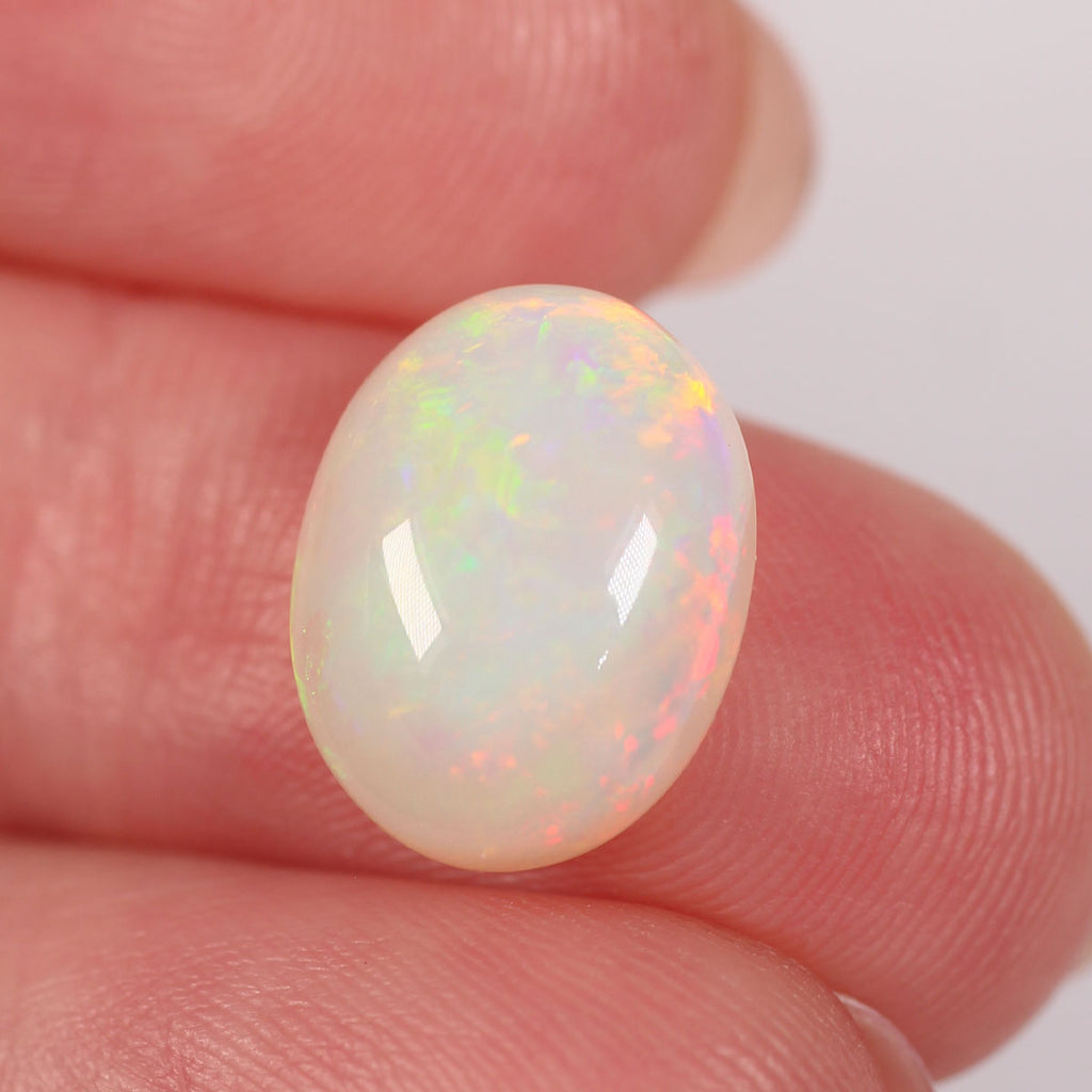 4.37ct Light Opal - 10 x 13 x 5.5mm