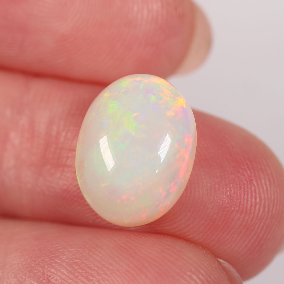 4.37ct Light Opal - 10 x 13 x 5.5mm