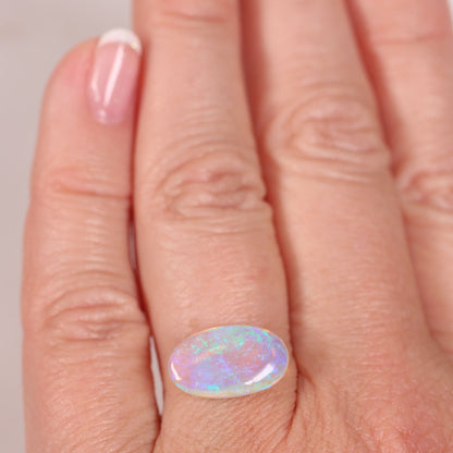 2.56 ct Double Sided Crystal Opal - 9 x 14.5 x 4mm