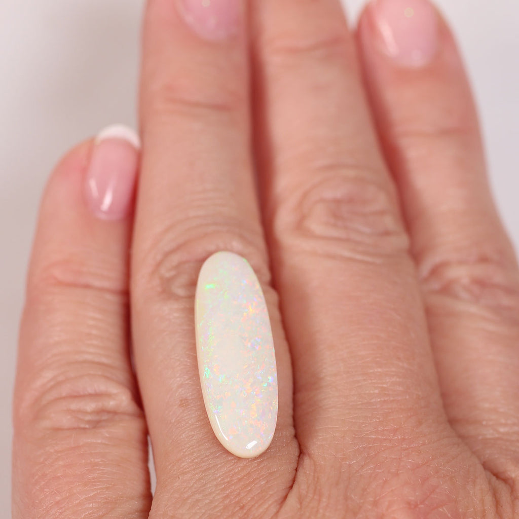 4.86ct Light Opal - 9 x 26 x 3mm
