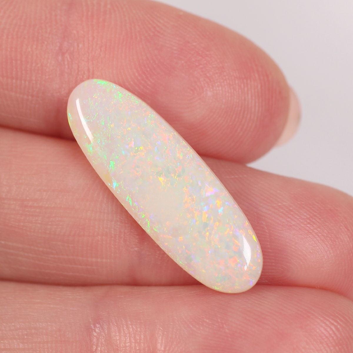 4.86ct Light Opal - 9 x 26 x 3mm