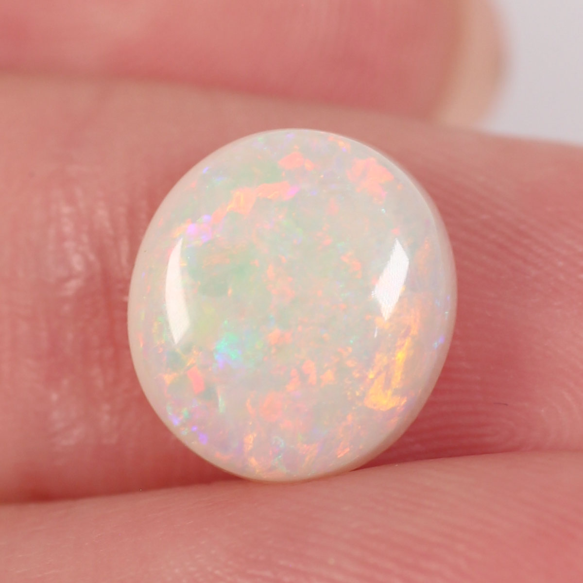 2.74ct Light Opal - 10 x 11 x 4mm