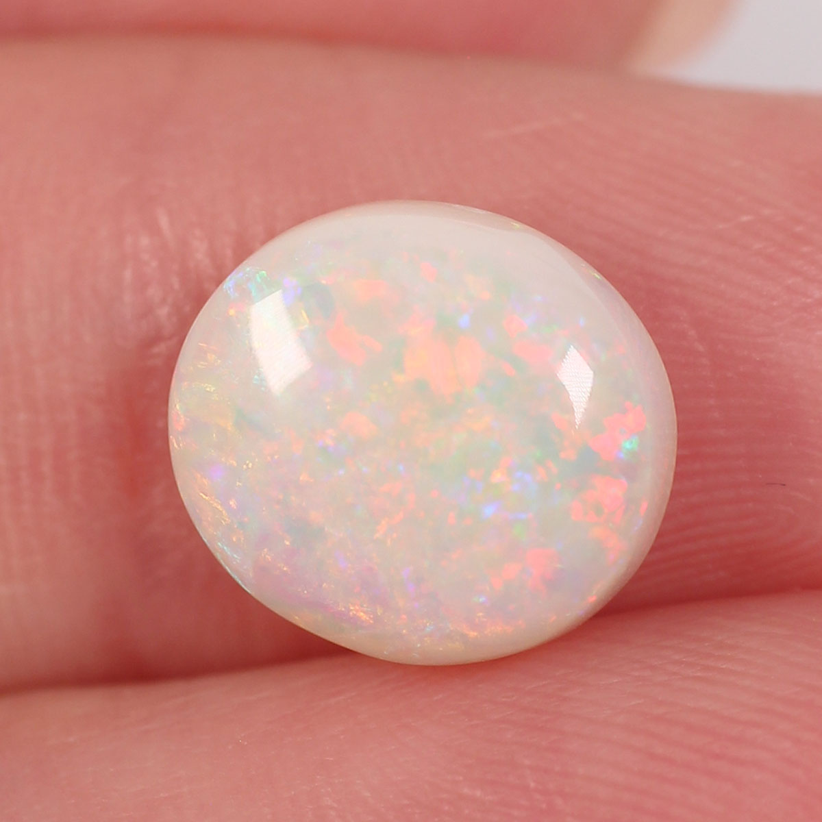 2.74ct Light Opal - 10 x 11 x 4mm