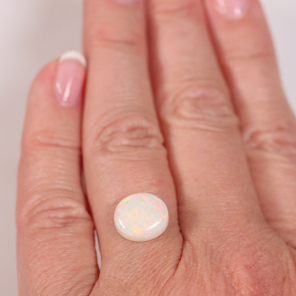 2.74ct Light Opal - 10 x 11 x 4mm