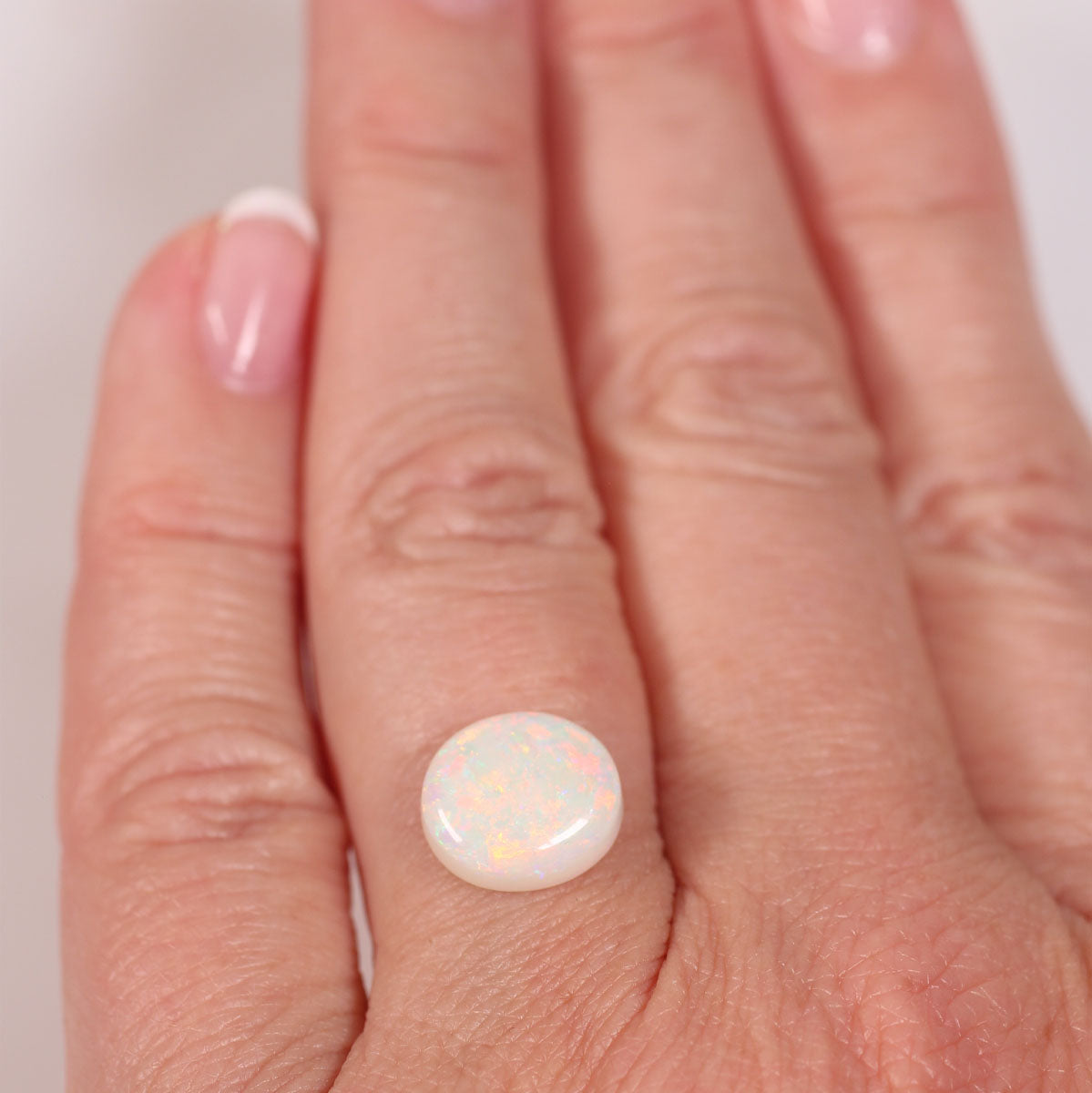 2.74ct Light Opal - 10 x 11 x 4mm