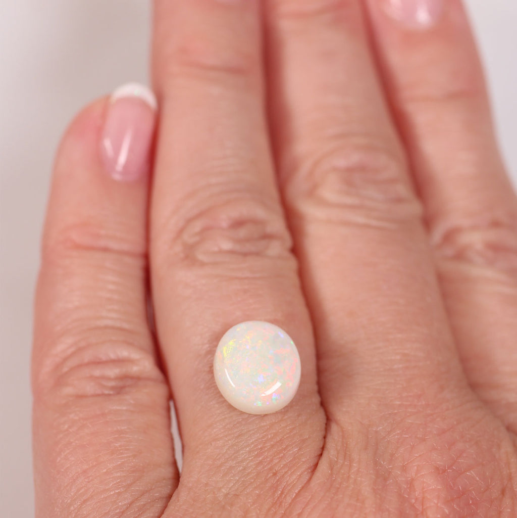 2.74ct Light Opal - 10 x 11 x 4mm