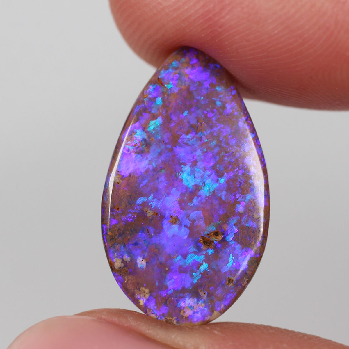 11.7ct Boulder Opal - 13 x 22 x 5mm