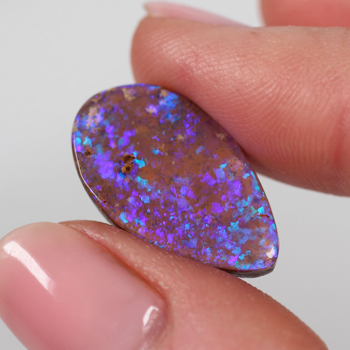 11.7ct Boulder Opal - 13 x 22 x 5mm