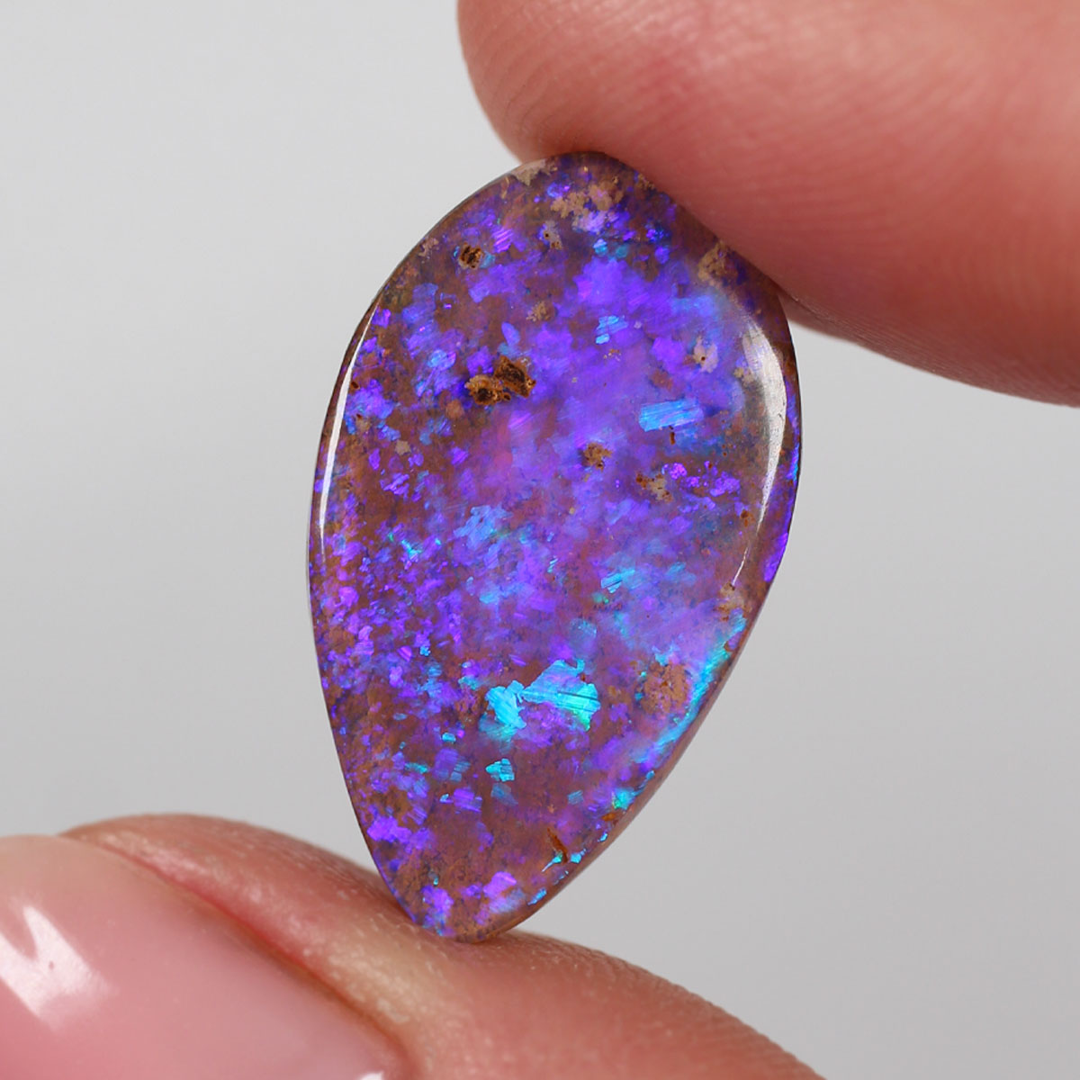 11.7ct Boulder Opal - 13 x 22 x 5mm