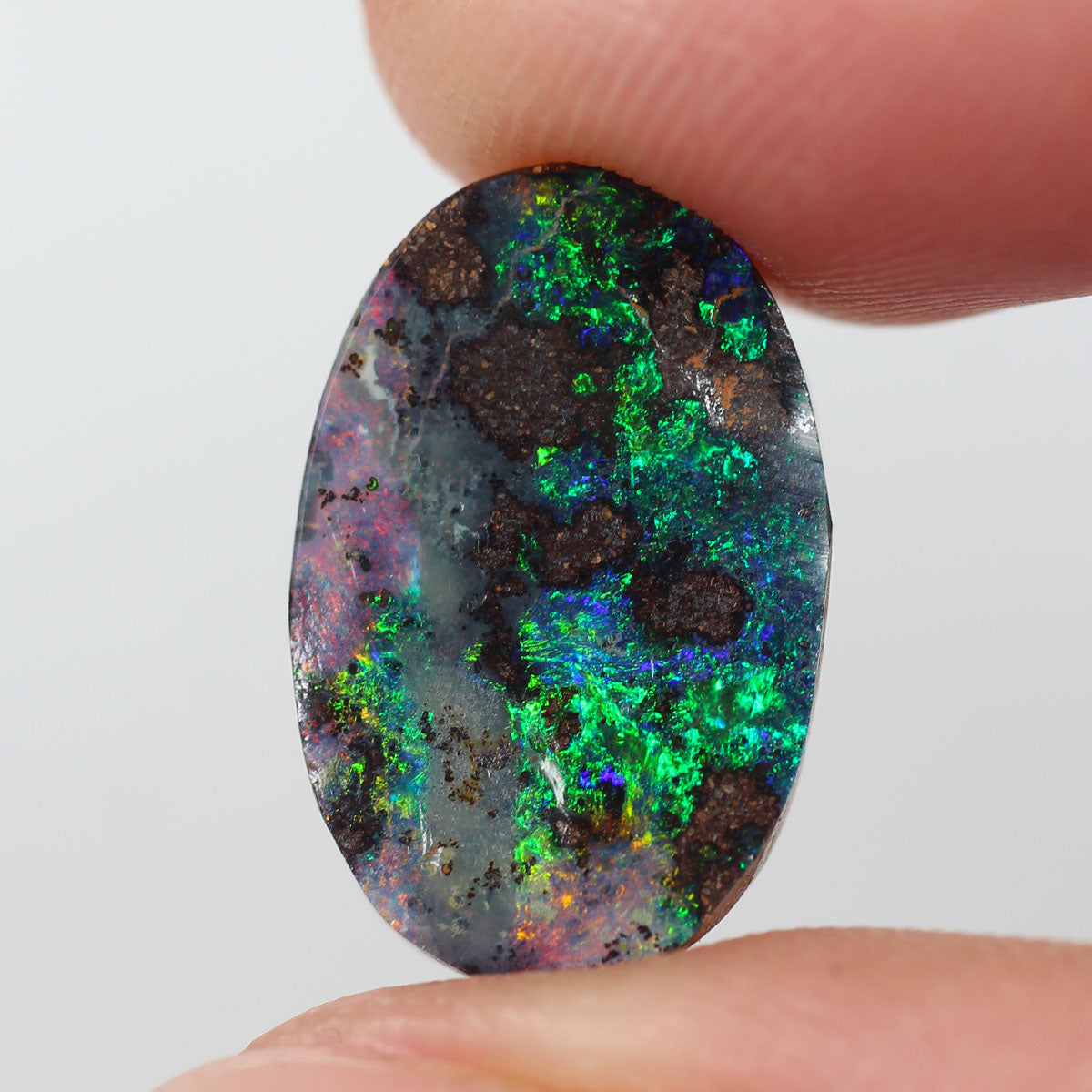 7.40ct Boulder Opal - 11 x 17 x 4mm