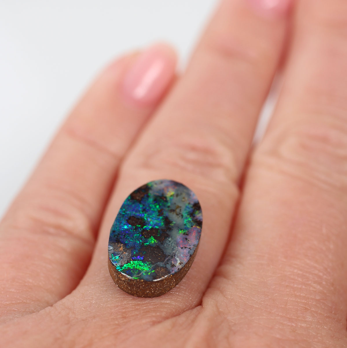 7.40 ct Boulder Opal - 11 x 17 x 4mm