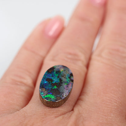 7.40 ct Boulder Opal - 11 x 17 x 4mm