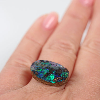 7.40 ct Boulder Opal - 11 x 17 x 4mm