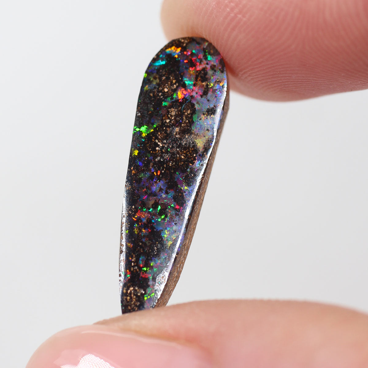 7.24 ct Boulder Opal - 7.5 x 25 x 4.5mm