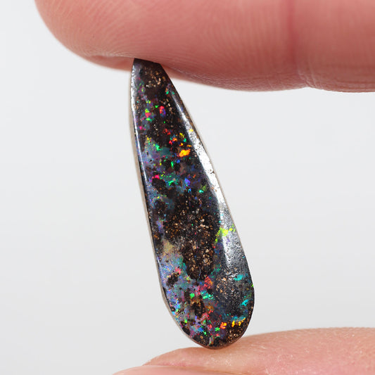 7.24 ct Boulder Opal - 7.5 x 25 x 4.5mm