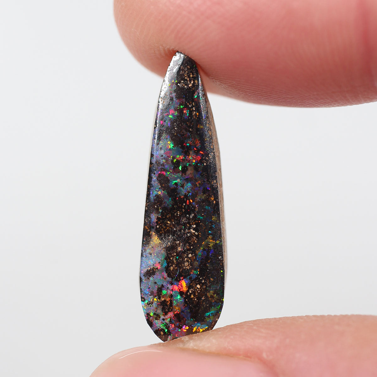 7.24ct Boulder Opal - 7.5 x 25 x 4.5mm