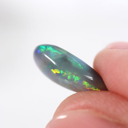 3.81ct Dark Opal - 8 x 15.2 x 5.6mm